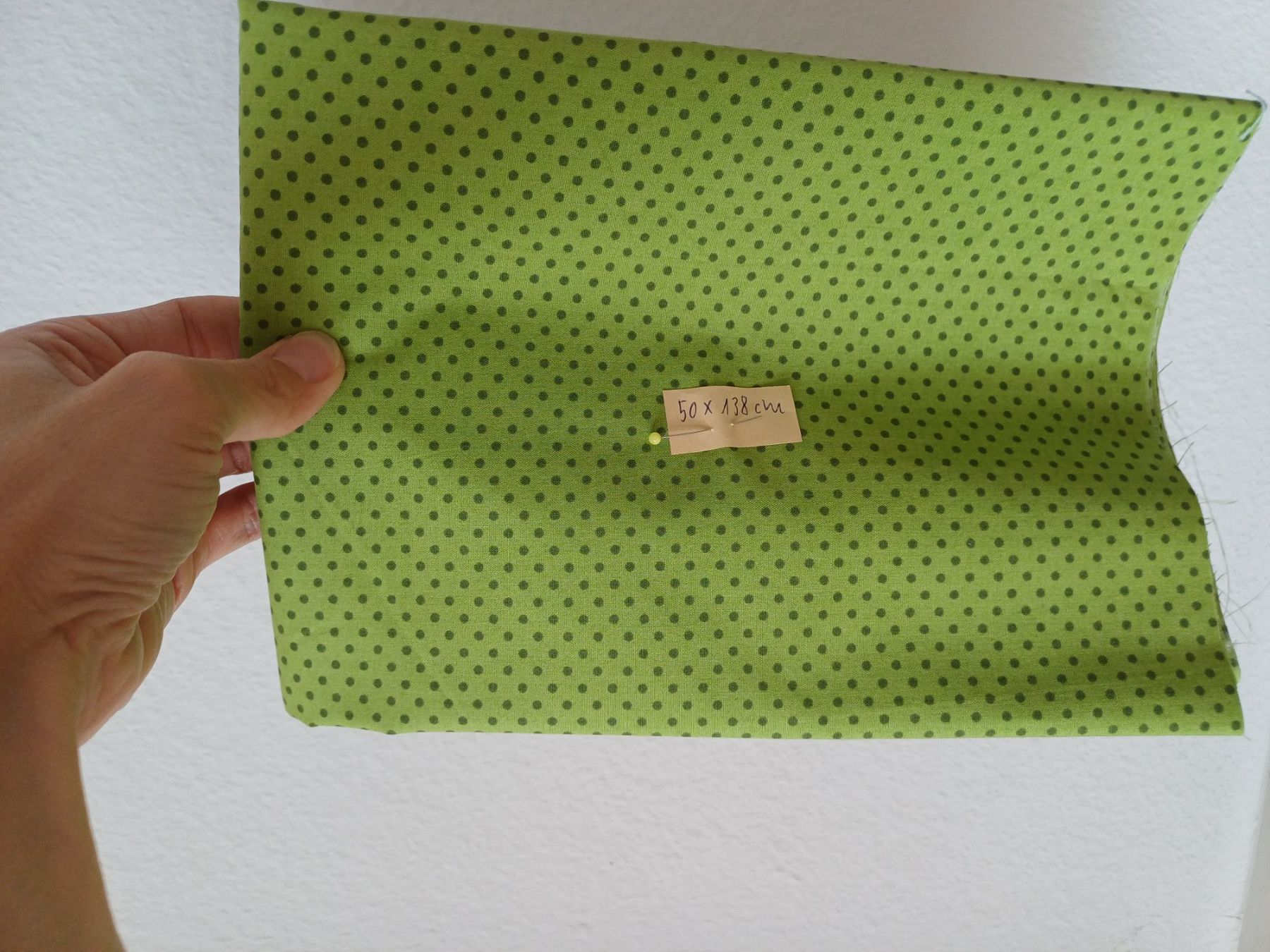 Stoffe: Baumwollstoff Stoff Baumwolle gepunktet – Neu (gemäss Beschreibung) aus Elgg von Flurinal 1