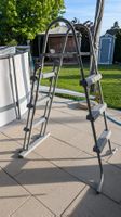 Poolleiter Bestway 1.07 m, 1 Saison gebraucht