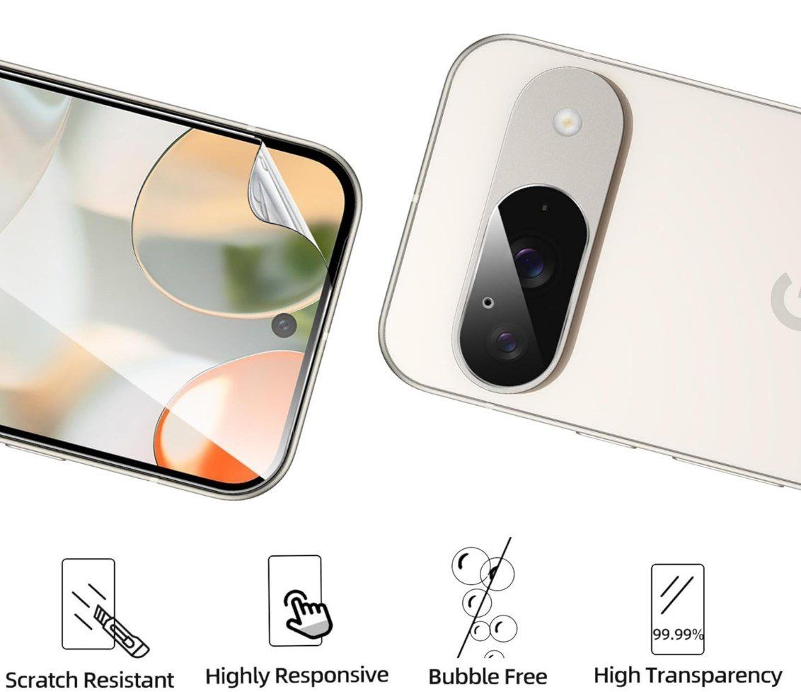 Ritocchi & pellicole di protezione: Google Pixel 10a - Display Schutzfolie Hydrogel Film – Nuovo e nell'imballaggio originale da Rorschacherberg venduto da elektrofreak 3