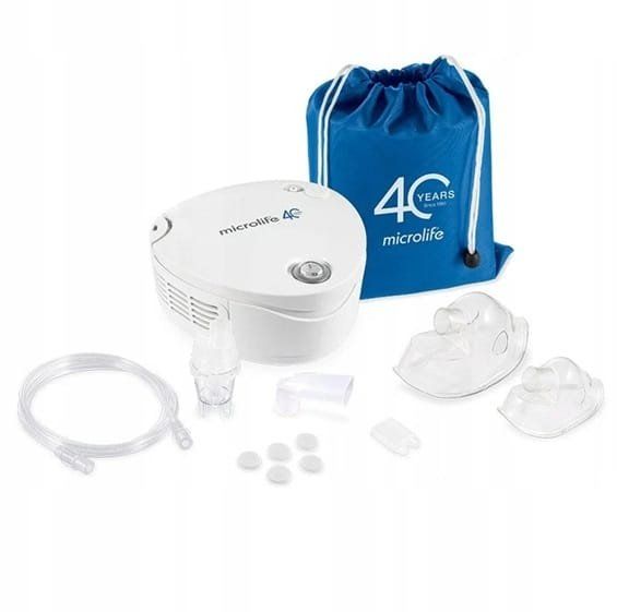 Attrezzature mediche: Microlife NEB 210 Kompressor-Inhalator Compair NEU – Nuovo e nell'imballaggio originale da Mols venduto da gumbare 2
