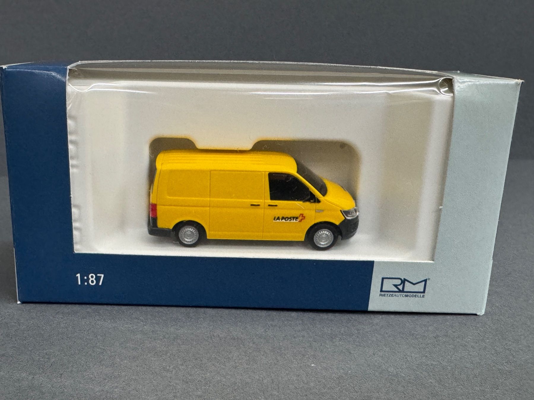 Rietze Modellini d'auto: VW T6 La Poste Post PTT Rietze 1:87 – Nuovo e nell'imballaggio originale da Luzern venduto da aa43modelcars-Luzern 3