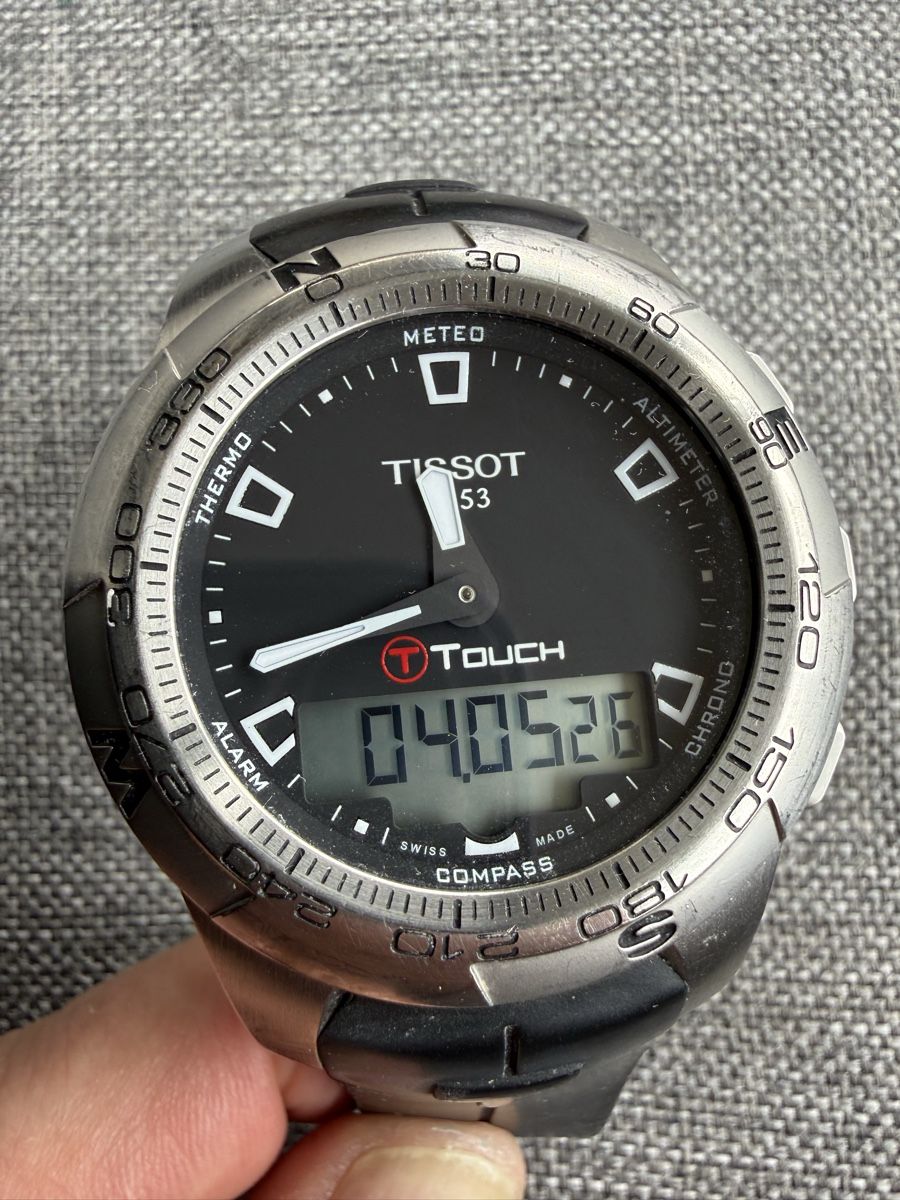 Tissot Orologi: Tissot T-Touch II Smartwatch – Usato da Jona venduto da swissness62