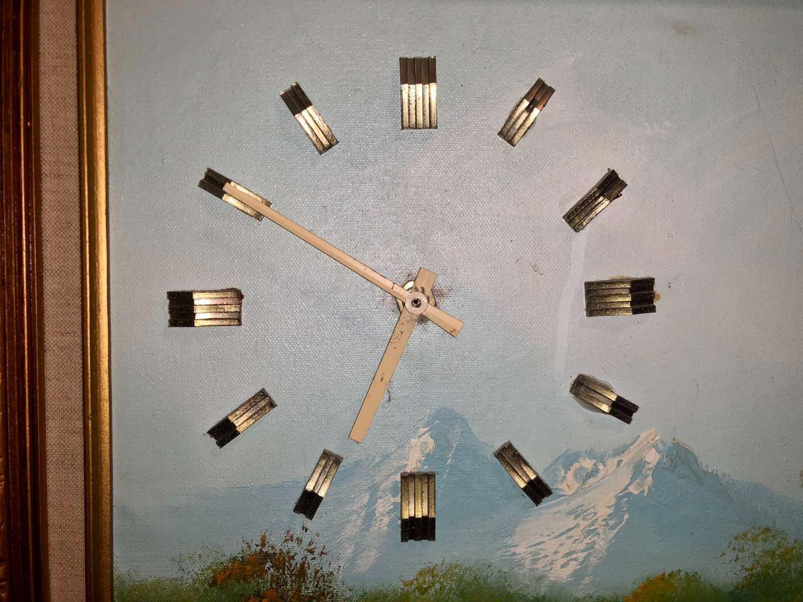 Dipinti: Gemälde mit Uhr – Usato da Schlieren venduto da Sunshines 2