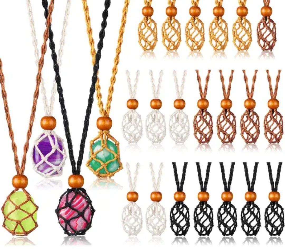 Pietre preziose: Crystal de Pierres roulee 3 pieces avec collier – Nuovo e nell'imballaggio originale da Vernier venduto da 19pigments