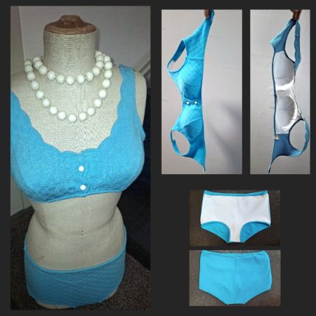 Wunderschöner "Glumann"-orig.vintage Bikini💦
