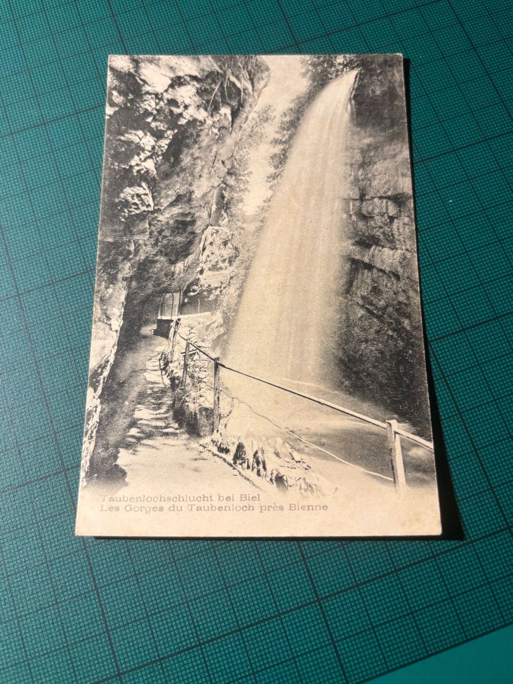 Cartoline postali: AK Taubenlochschlucht 1908 ohne BM – Usato da Utzenstorf venduto da Rose0303