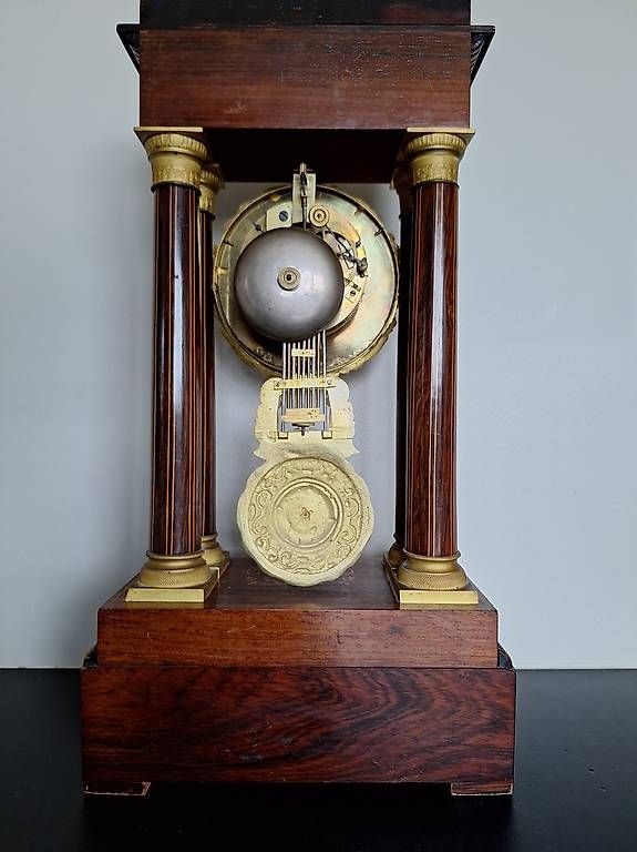 Stand- & Wanduhren: Pendule à colonnes style Empire – Gebraucht aus Bevaix von tor_5z8m 4