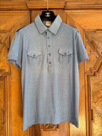 HUGO BOSS Poloshirt  Gr. M  Farbe: Hellblau Zustand: Perfect