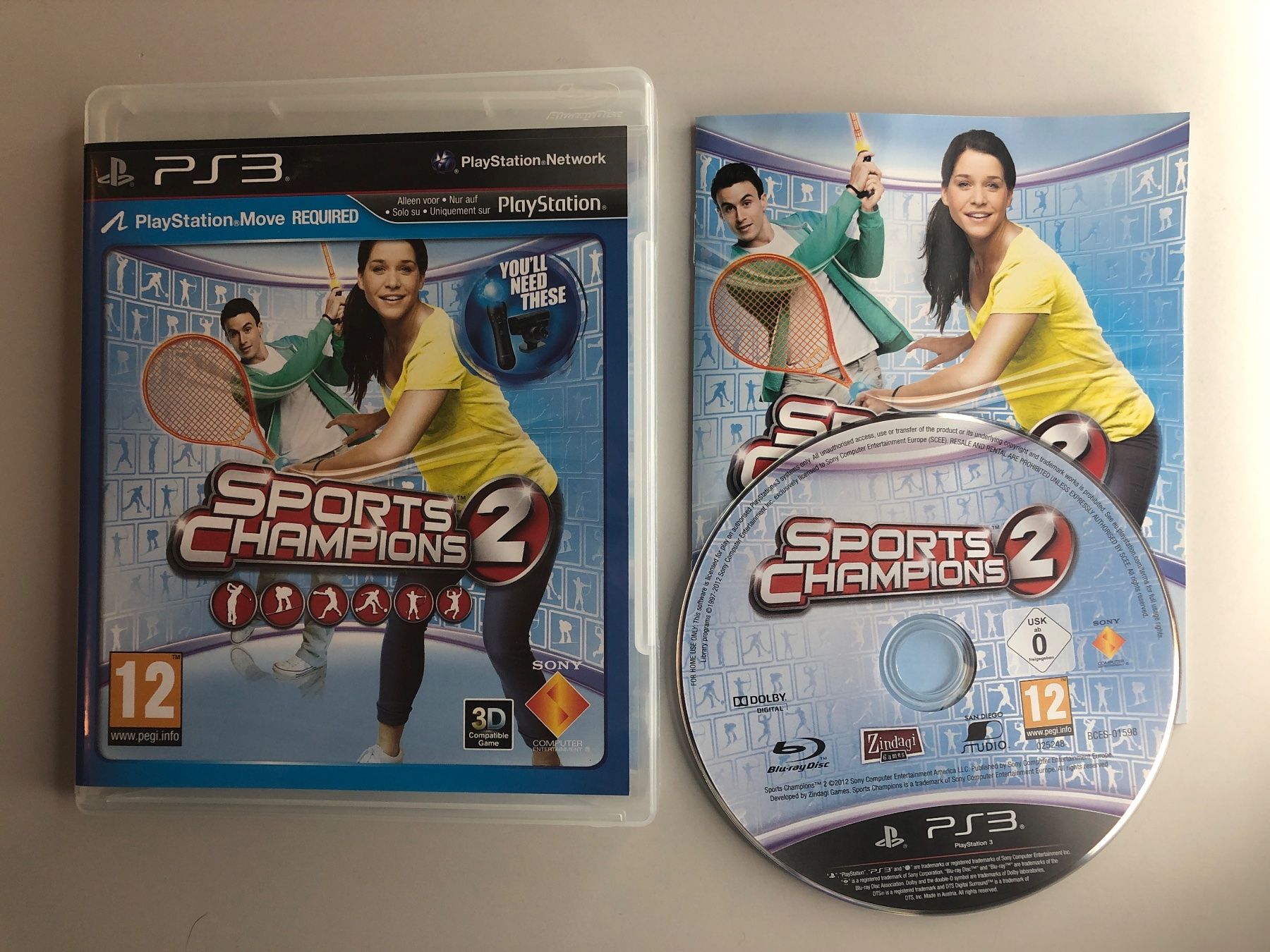 Sony Spiele: Sports Champions 2 - PS3 – Gebraucht aus St.gallen von taduz
