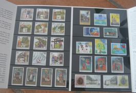Briefmarken Liechtenstein 2003 mit Erstagstempel