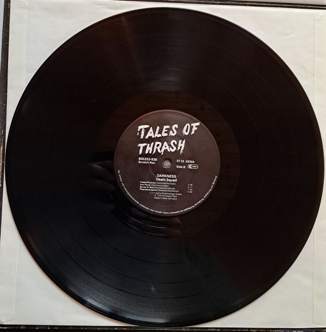Dischi in vinile: Darkness - Death Squad LP Originalversion – Usato da Solothurn venduto da Temple_of_Triton 3