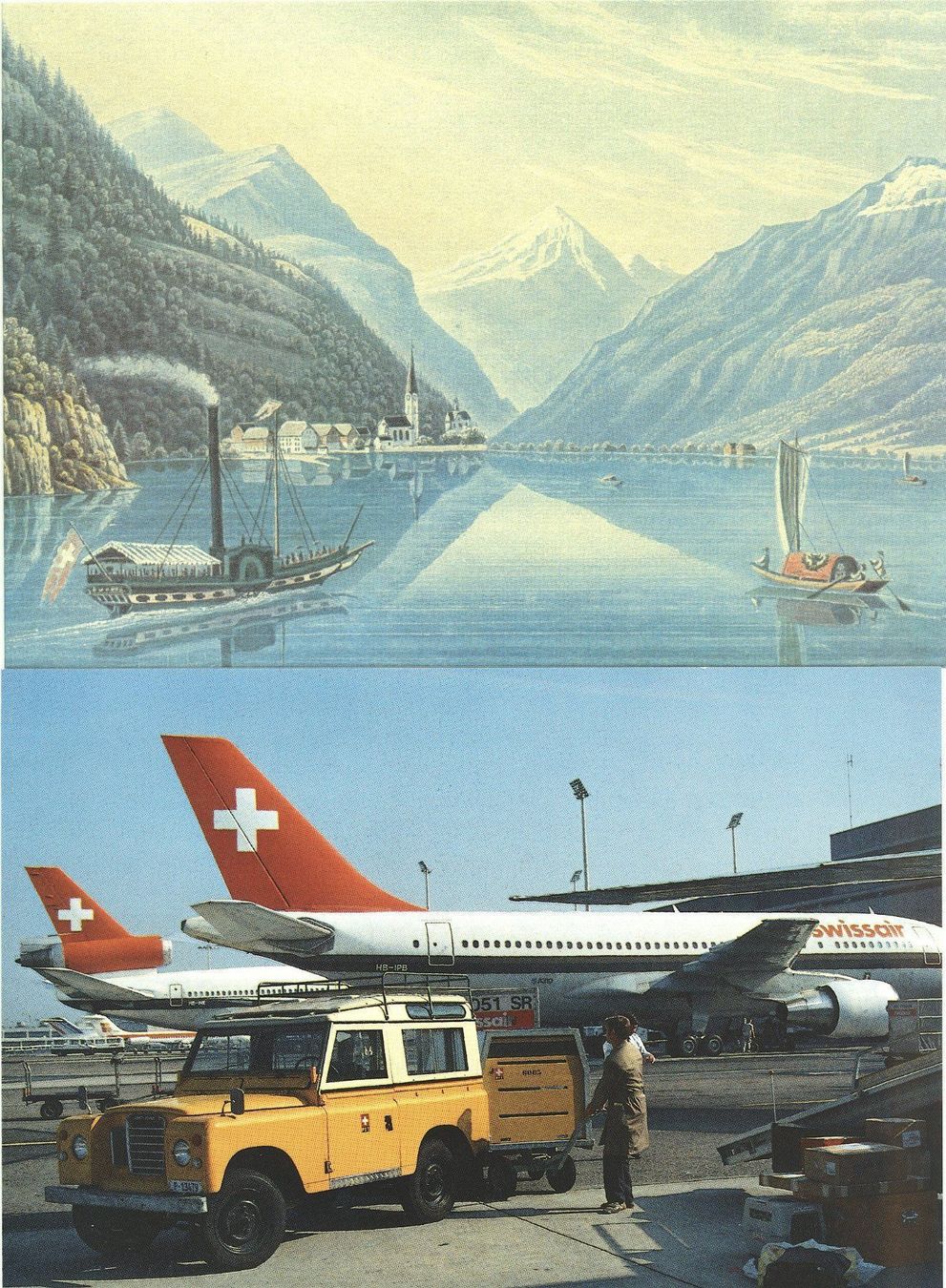 Tutti i francobolli: Lot mit 6 PTT-Weihnachtskarten 1983-90 – Usato da Nesslau venduto da andi_hon 6