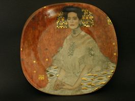 Portrait Fritza Riedler - Gustav Klimt - Lilien Austria