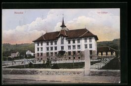 AK Moudon, Le Collège, 1910