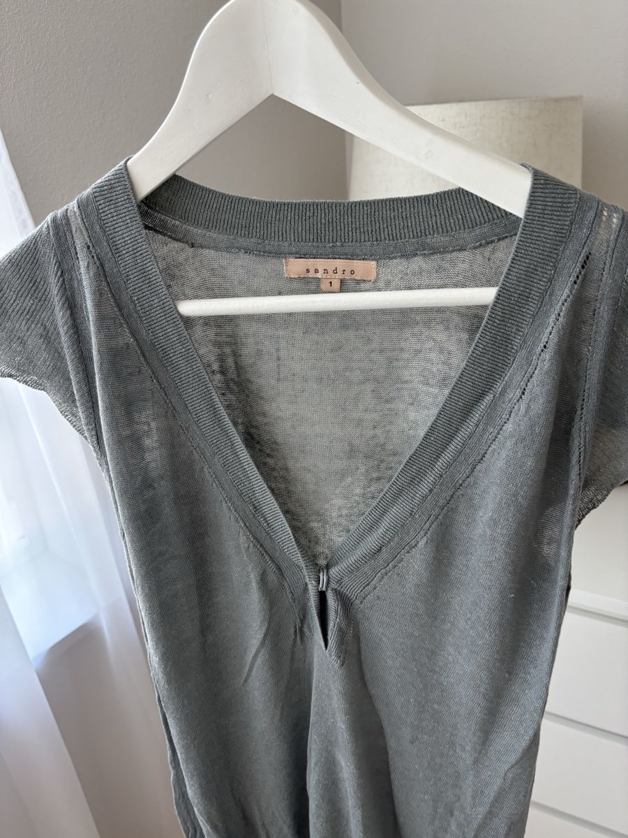 Sandro Tops: SANDRO Linen Top NP: 210.- – Neuf (Voir description) à Horgen par len_qjz9 2