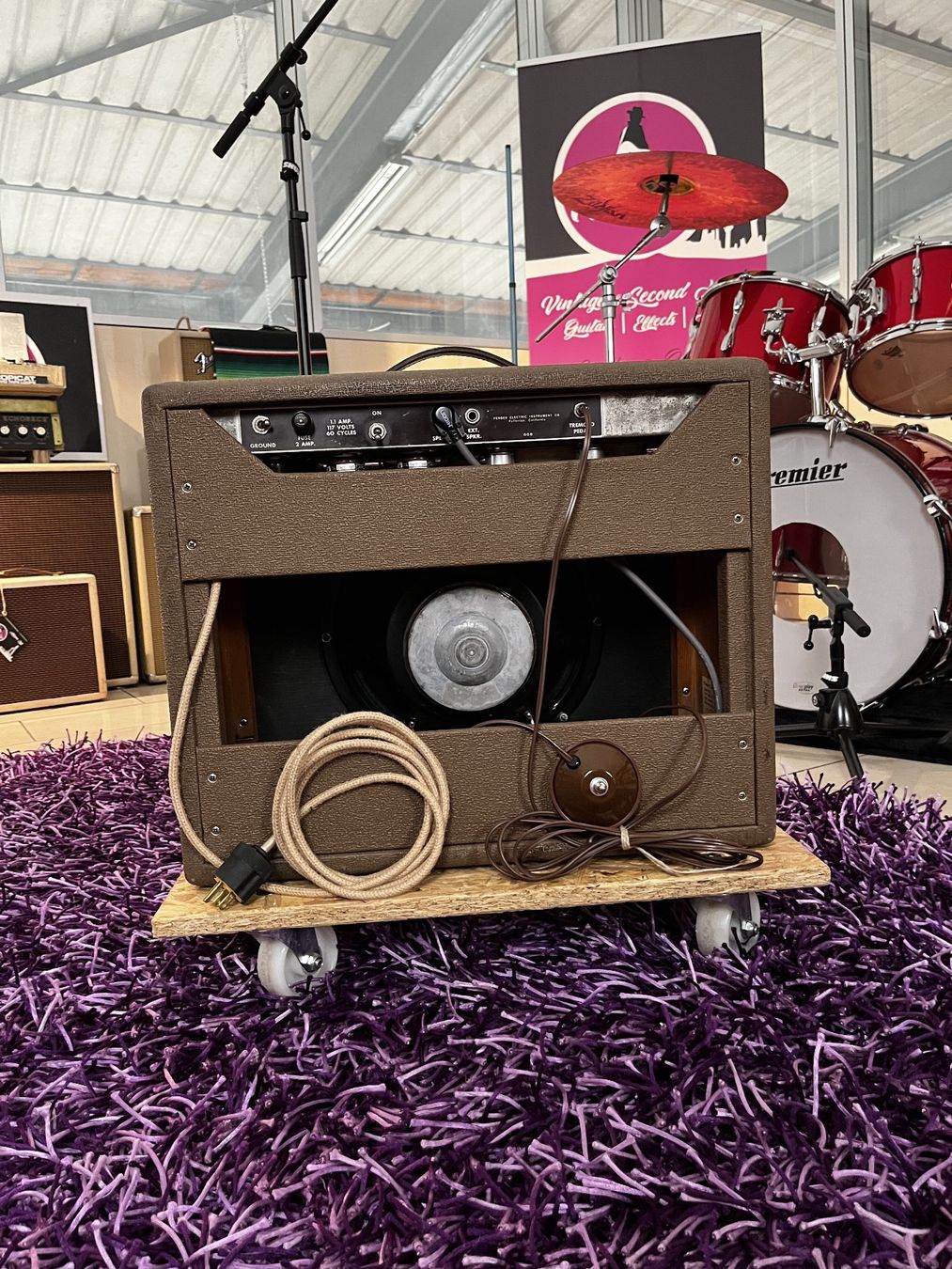 Fender Amplificatori: 1962 Fender Brown Deluxe 6G3 – Usato da Iseo venduto da Fandango-Guitars 2