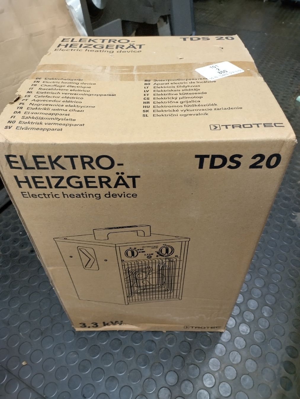 Trotec Radiatori: TDS20 Elektrolüfter Heizgerät 3.3KW – Nuovo e nell'imballaggio originale da Oberhofen TG venduto da Crosserx 1