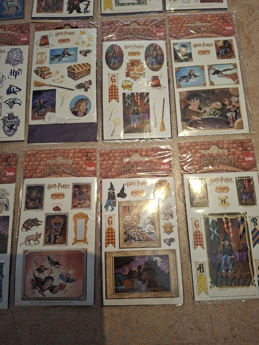 Sticker: 15 Stickerset Harry Potter bsb – Nuovo (secondo la descrizione) da Klingnau venduto da vollmond36 2