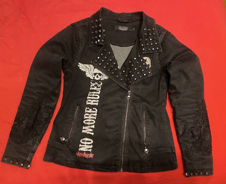 Giacche: Stoffjacke im Lederloock – Usato da Madiswil venduto da jlb_9dnq