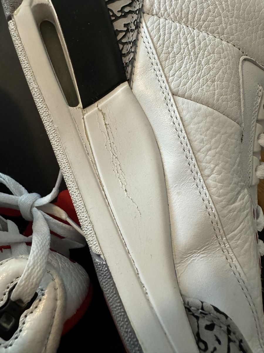 Jordan Herrenschuhe: Air Jordan 3 White Cement 2011 – Gebraucht aus Zürich von sell_my_stuff 9