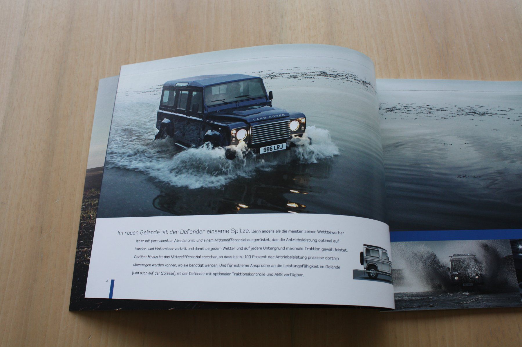 Land Rover Documenti: Land Rover Defender CH-Prospekt 2008 – Usato da Wikon venduto da erwin400 3