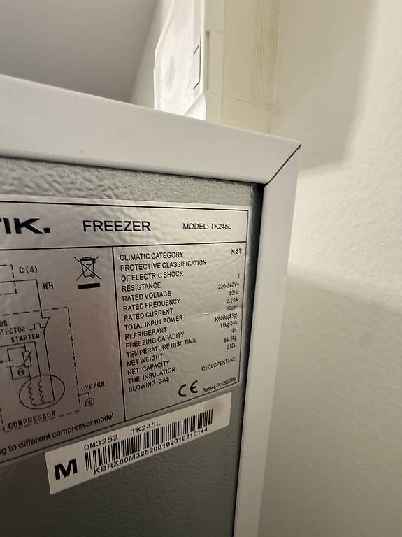 Congelatori: Neuwertiger Kibernetik TK245l  – Usato da Neuheim venduto da Anton80 2
