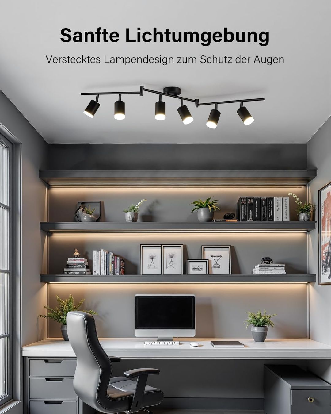 Kronleuchter & Deckenlampen: LED Deckenstrahler 6 flammig Schwenkbar Spots – Neu und originalverpackt aus Schaffhausen von her_zt65 6