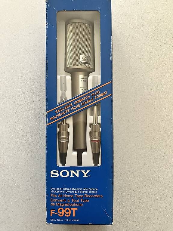 Microfoni: Microphone stéréo pour magnétophone  – Nuovo e nell'imballaggio originale da Grand-Lancy venduto da paddydy