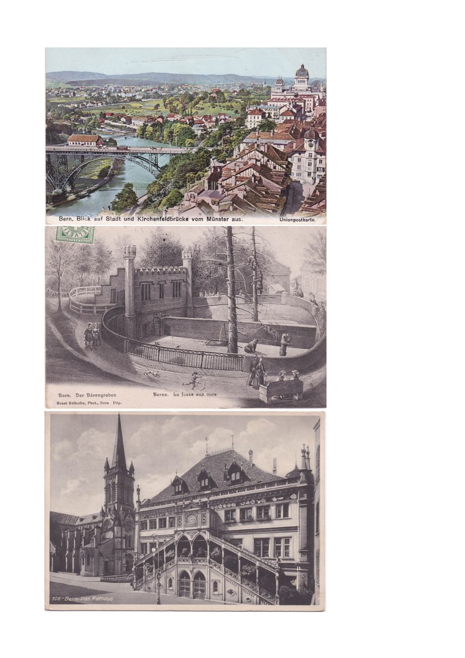 Cartoline postali: Konvolut Bern – Usato da Baar venduto da dokuba 3