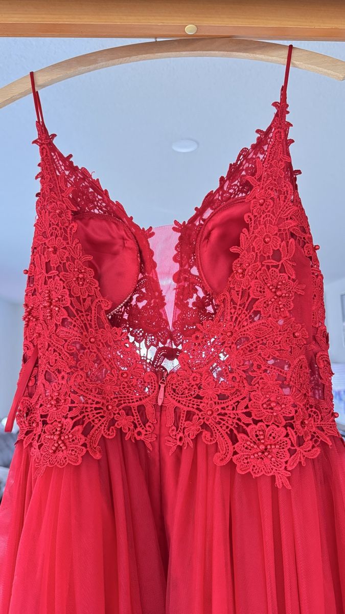 Vestiti: Ballkleid / Abendkleid, Weinrot – Nuovo (secondo la descrizione) da Davos Platz venduto da jasmin_fr 2