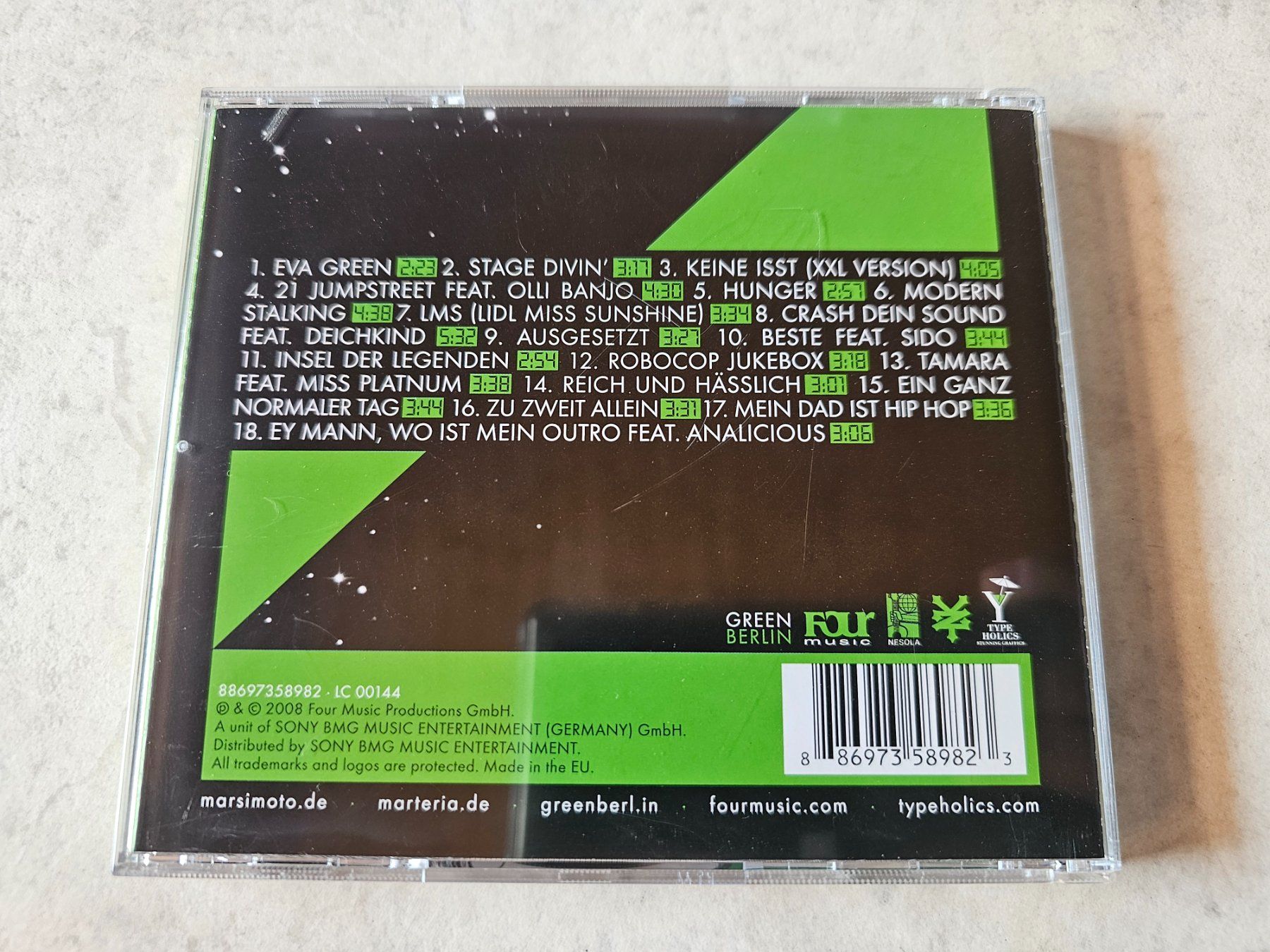 CD: Marsimoto  -  Zu Zweit Allein – Usato da Schneisingen venduto da backstore24 1