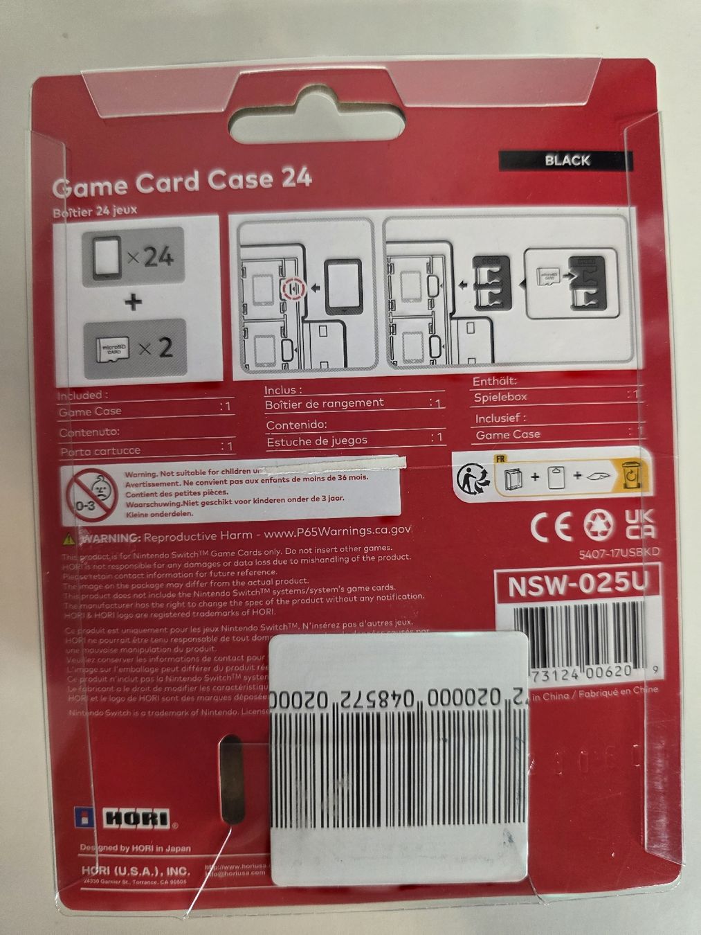 Nintendo Konsolen: Nintendo Switch Game Card Case 24 Schwarz  – Gebraucht aus Ehrendingen von lax21 2