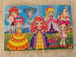 30-teiliges Puzzle, Prinzessinnen,  Holz, Disney