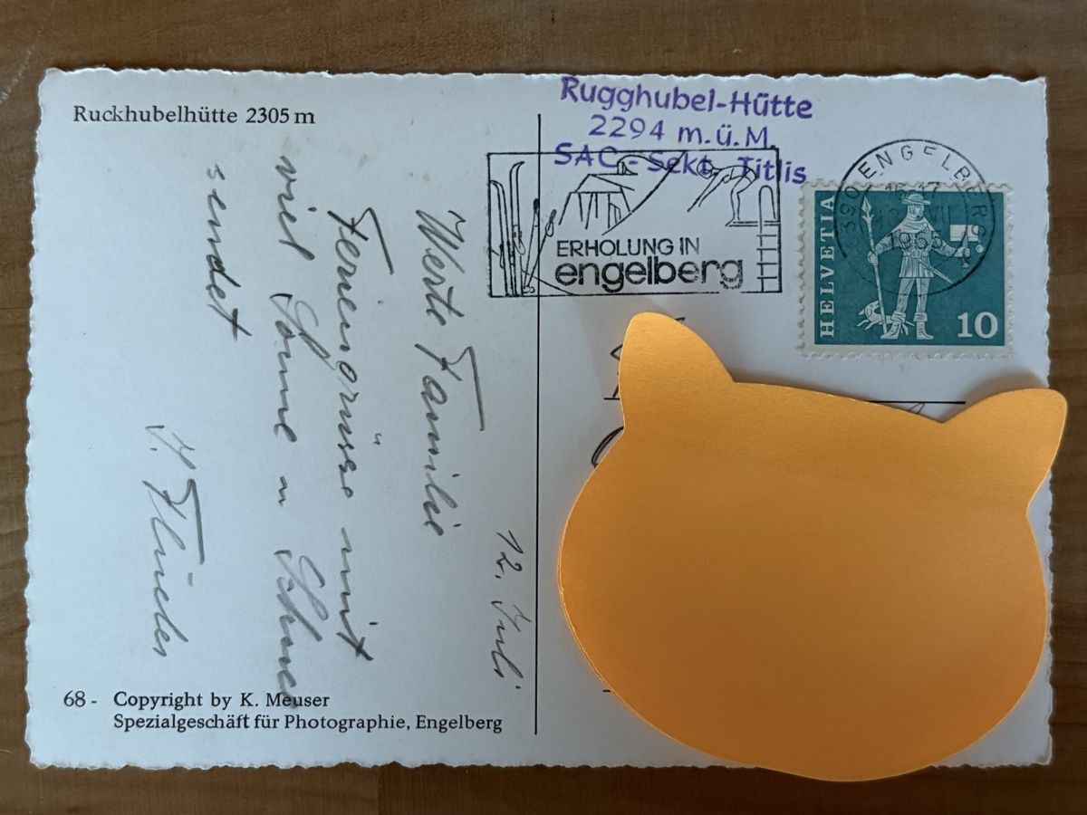 Cartoline postali: AK von Ruckhubelhütte – Usato da Rümlang venduto da Kartenpost1 1