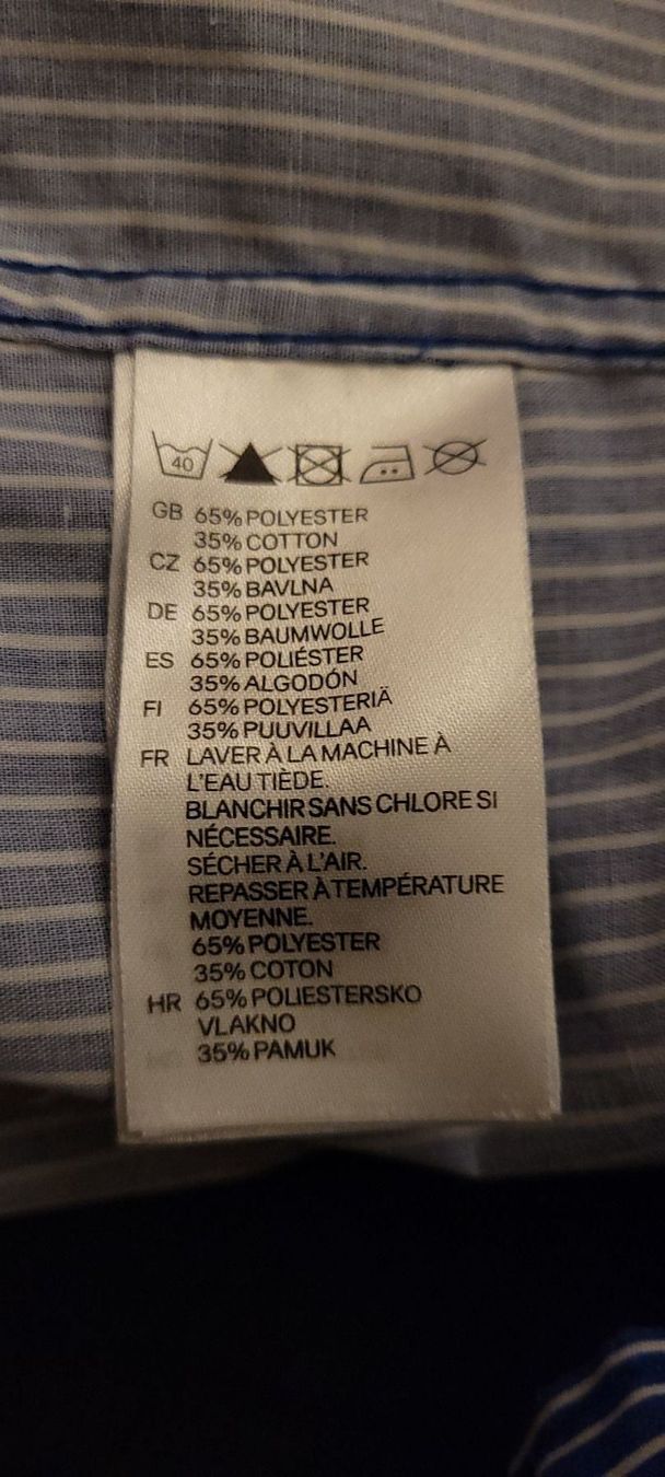 H&M Hemden: H&M Hemd Blau/Weiss Gestreift Grösse M – Gebraucht aus Adlikon b.Regensdf von ChriZ86 4