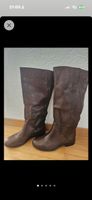 Mauro Leone Leather Knee-High Boots – Brown, Size 37