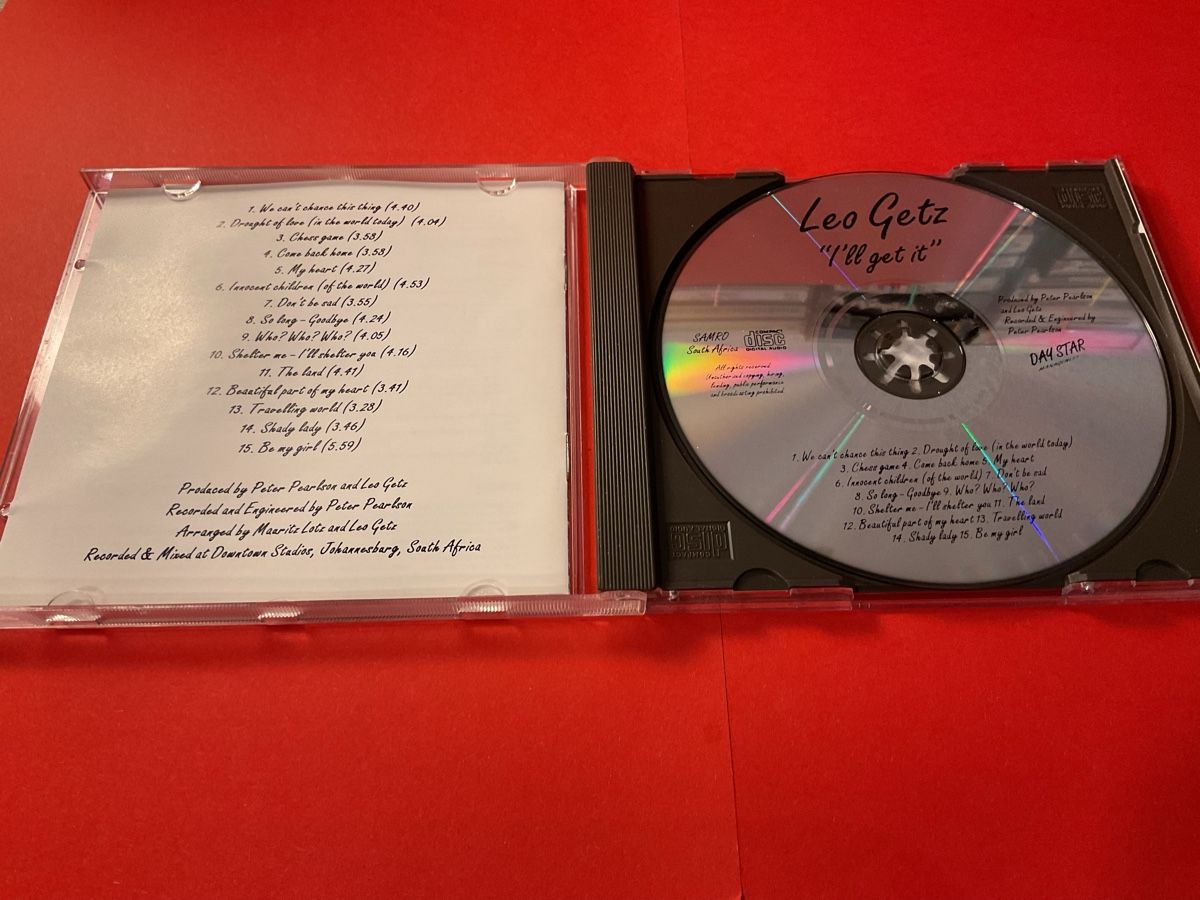CDs: Leo Getz - "I'll get it" - Seltene CD Rock Switzerland – Gebraucht aus Steinach von Quarkie 1