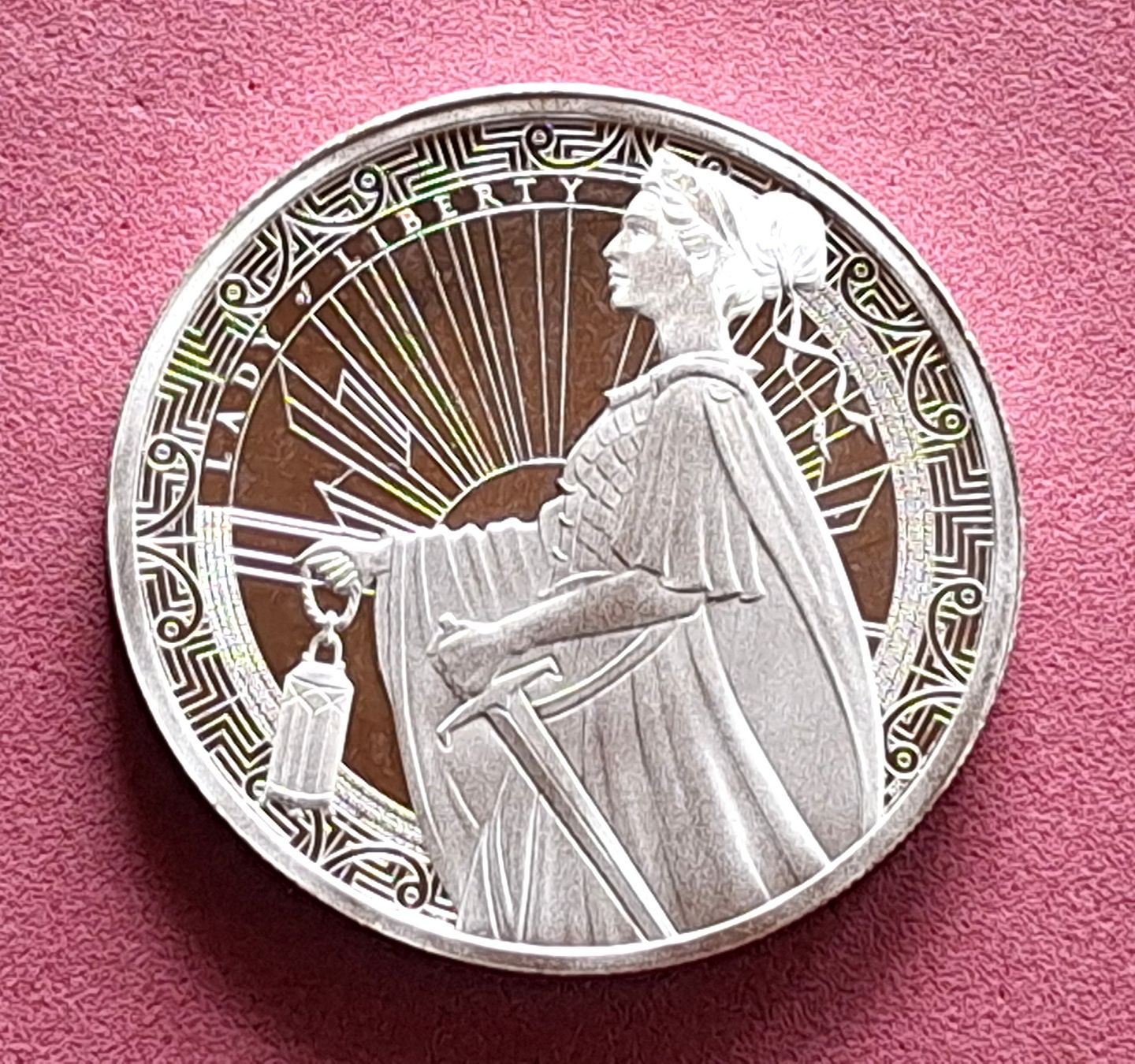 Pamp Metalli preziosi: PAMP - LADY LIBERTY - 1 OZ FEINSILBER – Usato da Boniswil venduto da dpd4coins