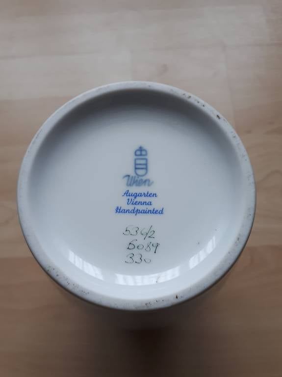 Vasi & Recipienti: Augarten Vase, Wiener Rose – Usato da Dürnten venduto da kuh_7mdq 2