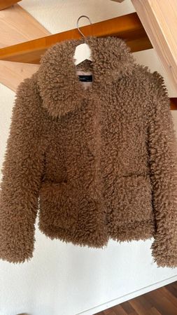 Zara Basic Teddy Jacke, Grösse XS, Top Zustand!