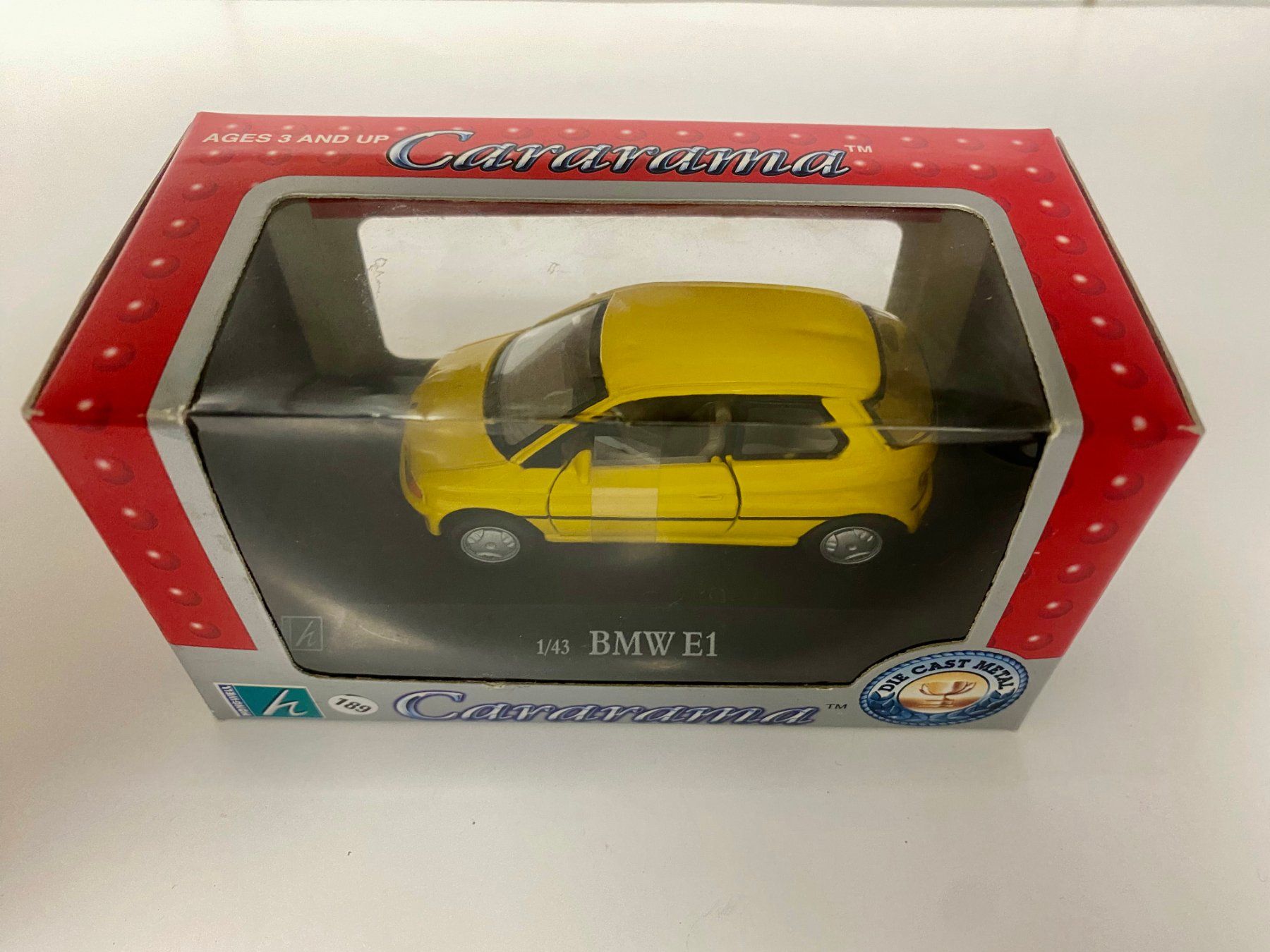 BMW Modellini d'auto: BMW E1 1-43 Cararama OVP 189 – Nuovo e nell'imballaggio originale da Stäfa venduto da executive-cars 6