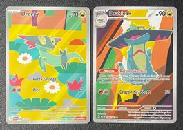 Pokemon—Dreepy #247 und Drakloak #248–Ascended Heroes EN—NM