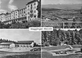 2 alte Ansichtskarten aus MAGGLINGEN BE vor 60 Jahren...