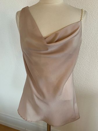 AMY & CLO Paris Damen Top / Bluse in Gr. S, Beige, NEU