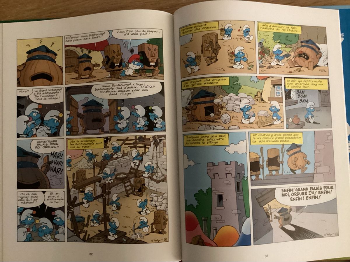Fumetti: On ne schtroumpfe pas le progrès – Usato da Birmenstorf AG venduto da Hoerminator 2