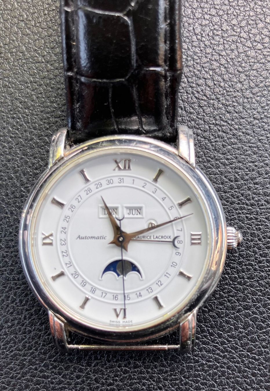 Maurice Lacroix Orologi: Maurice Lacroix Masterpiece Phase de Lune – Difettoso da Schmerikon venduto da Amco