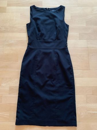 H&M Damen Etui Kleid, Gr. 36, Schwarz