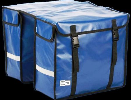Velo-Doppel-Gepäcktasche /46l Bisonyl
