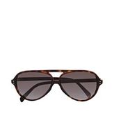Lunettes de soleil CELINE aviateur écaille, référence CL4013