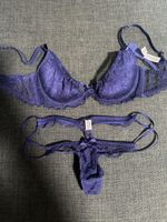 Agent Provocateur Set, Grösse 36B, Blau Spitze, Top Zustand